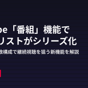 YouTubeのプレイリストをシーズン・話数構成の「番組」に変える新機能を解説するアイキャッチ画像